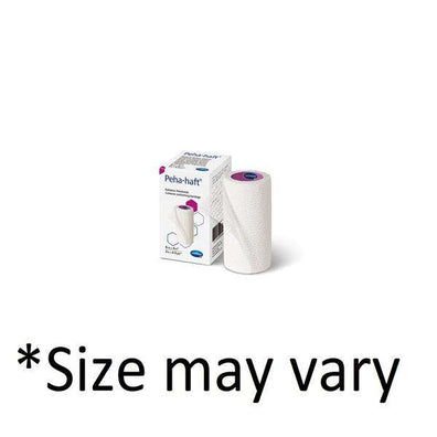 Bandage Peha-Haft 4"x4.5yd Gauze Cotton White LF Ea, 140 EA/CA - Surgical Supplies NY